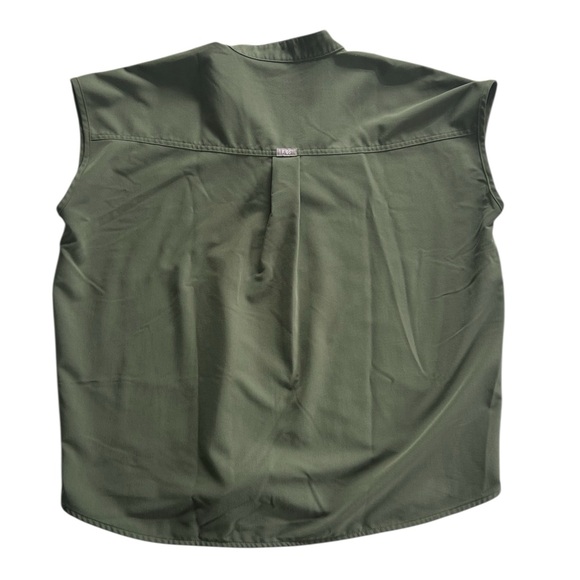 FIGS SET Moss Rafaela Oversized Scrub Top AND  High Waisted Livingston Pants L - Picture 7 of 16